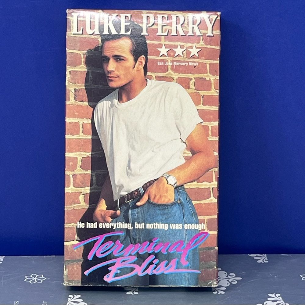 1992 Luke Perry Terminal Bliss VHS Tape